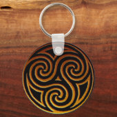 ケルトのトリスケールキーチェーン キーホルダー (正面)