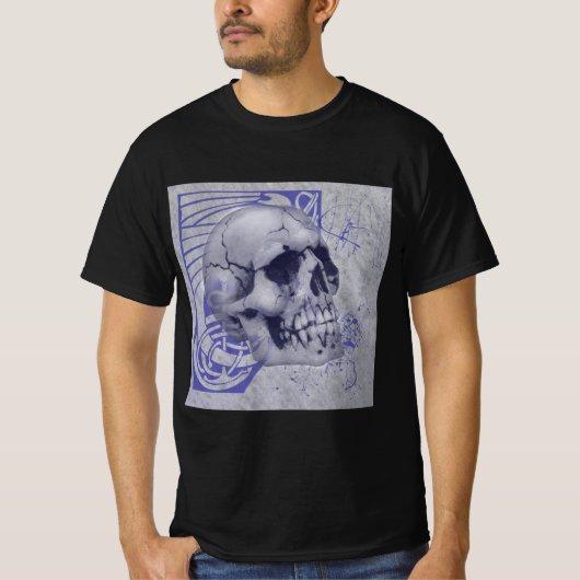 ケルトのドクロ Tシャツ (正面)