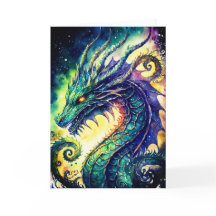 ケルトのドラゴン オールオケージョン グリーティング カード