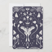 ケルトのハンドフェスティングセレモニー魔法結婚の森 招待状 (裏面)