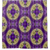 ケルトのパンジー…..... シャワーカーテン (正面)