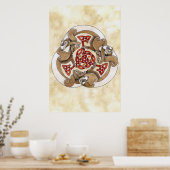 ケルトのフェレット・トリスケル ポスター (キッチン)