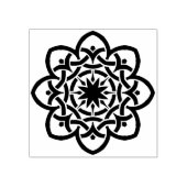 ケルトのフラワーアートスタンプ ラバースタンプ (インプリント)