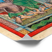 ケルトのペンテコステのアイコン ポスター (角)