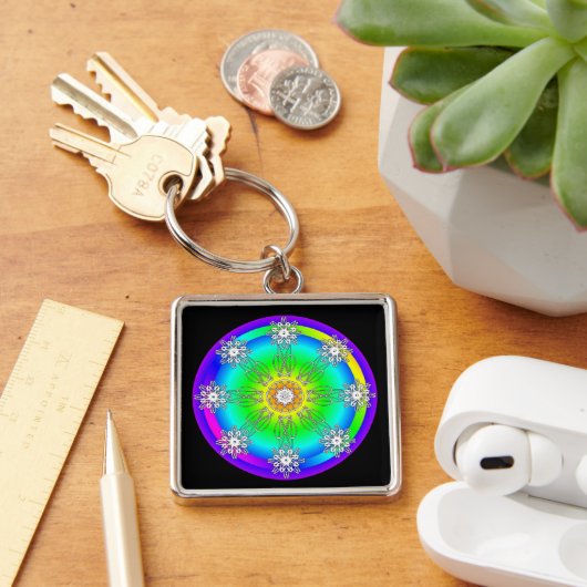 ケルトのマンダラキーチェーン キーホルダー (デスク)