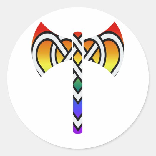 ケルトのラブリー ラウンドシール (正面)