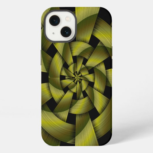ケルトのリボン編み iPhoneケース (裏面)