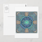 ケルトの世界の目 ポストカード (正面/裏面)