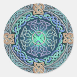ケルトの世界の目 ラウンドシール