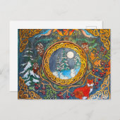 ケルトの冬 ポストカード (正面/裏面)