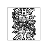 ケルトの動物のイラストレーションスタンプ ラバースタンプ (インプリント)