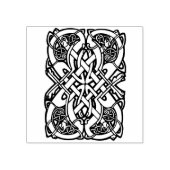 ケルトの動物のイラストレーションスタンプ ラバースタンプ (インプリント)