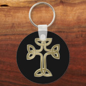 ケルトの十字結び キーホルダー (正面)