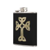 ケルトの十字結び フラスク (左)