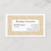 ケルトの名刺 名刺 (裏面)