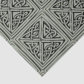 ケルトの四角い結び目ティッシュペーパー 薄葉紙 (詳細)