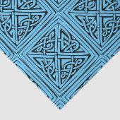 ケルトの四角い結び目ティッシュペーパー 薄葉紙 (詳細)