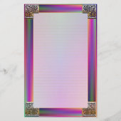 「ケルトの四隅素晴らし八」の文房具 便箋 (正面)