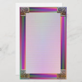 「ケルトの四隅素晴らし八」の文房具 便箋 (正面/裏面)