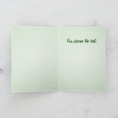 ケルトの夢(誕生日カード) カード (内部)