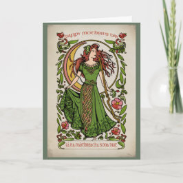 ケルトの女神アイルランドの母の日 カード