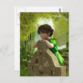 ケルトの妖精のはがき ポストカード (正面/裏面)