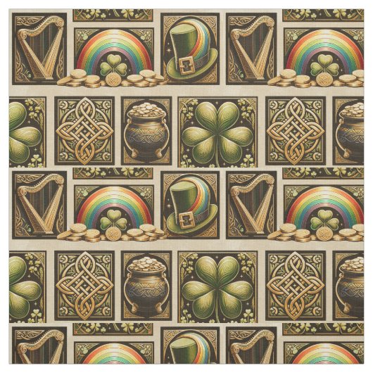 ケルトの宝:アイルランドの幸運の交響曲 ファブリック (見本)