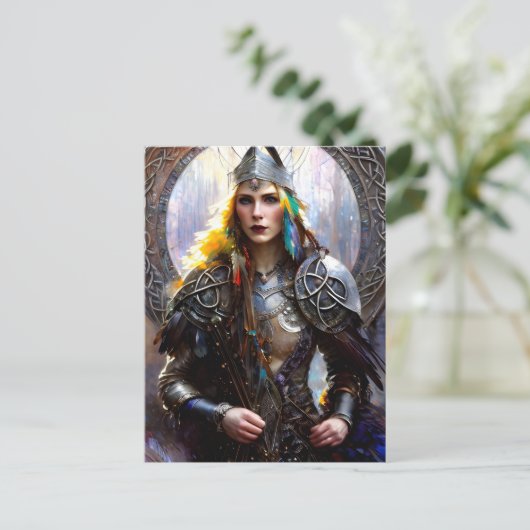 ケルトの戦士の女王 ポストカード (スタンド正面)