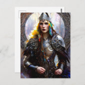 ケルトの戦士の女王 ポストカード (正面/裏面)