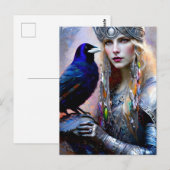 ケルトの戦士の王女 ポストカード (正面/裏面)