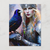 ケルトの戦士の王女 ポストカード (正面)