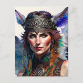 ケルトの戦士の王女 ポストカード (正面)