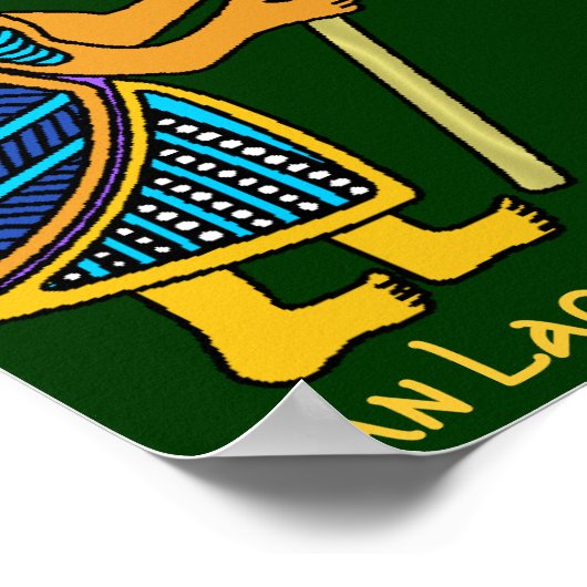 ケルトの戦士 ポスター (角)