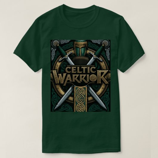 ケルトの戦士 Tシャツ (デザイン正面)