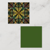 ケルトの旅抽象芸術 スクエア名刺 (正面/裏面)