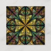 ケルトの旅抽象芸術 スクエア名刺 (正面)