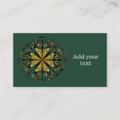 ケルトの旅抽象芸術 名刺 (正面)