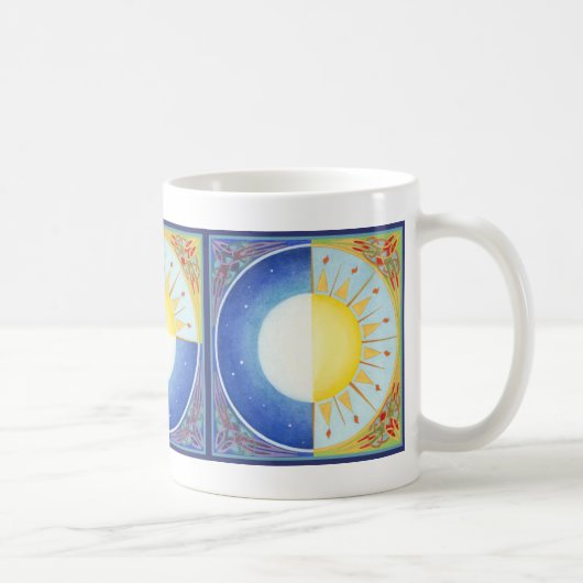 ケルトの春分・太陽と月 コーヒーマグカップ (右)
