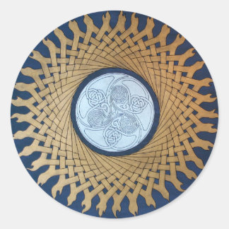 ケルトの月 ラウンドシール