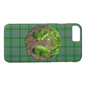 ケルトの木のライフクランテイラータータンチェック Case-Mate iPhoneケース (裏面(横))