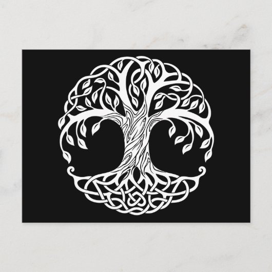 ケルトの木はがき ポストカード (正面)