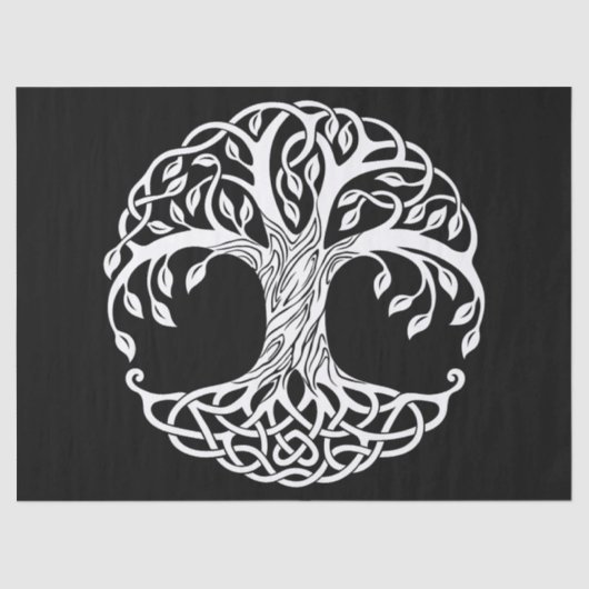 ケルトの木ティッシュペーパー 薄葉紙 (正面)