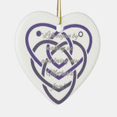 ケルトの母性結び目 セラミックオーナメント (右)