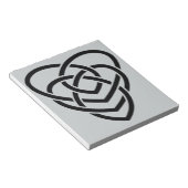 ケルトの母性結び目 ノートパッド (アングル)