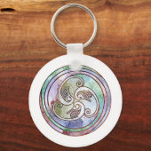 ケルトの海馬 キーホルダー (正面)