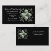 ケルトの渦巻きアイルランドのステンドグラス::名刺 名刺 (正面/裏面)