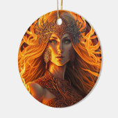 ケルトの火の女神ブライトインボルク セラミックオーナメント (左)