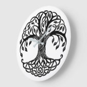 ケルトの生き方 ラージ壁時計 (傾斜)