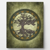 ケルトの生命の木 フォトプラーク (正面)
