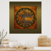 ケルトの生命の木 ポスター (キッチン)